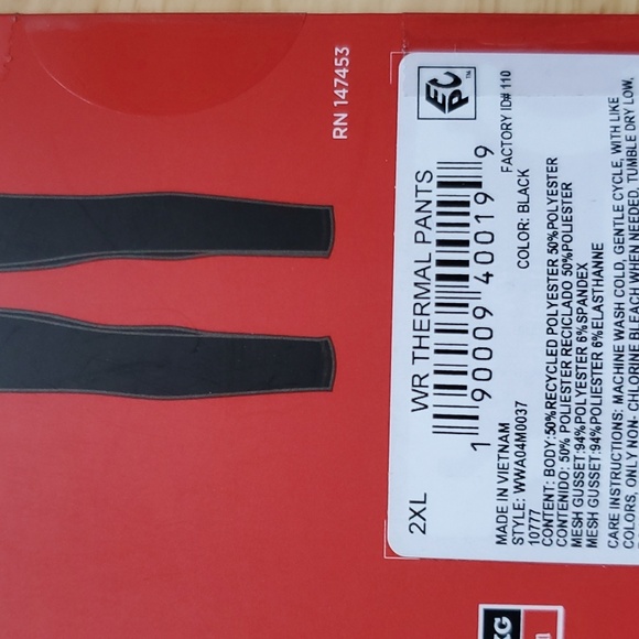 Wrangler Mens 2XL Long Underwear Thermal Top & Pants - Picture 10 of 11